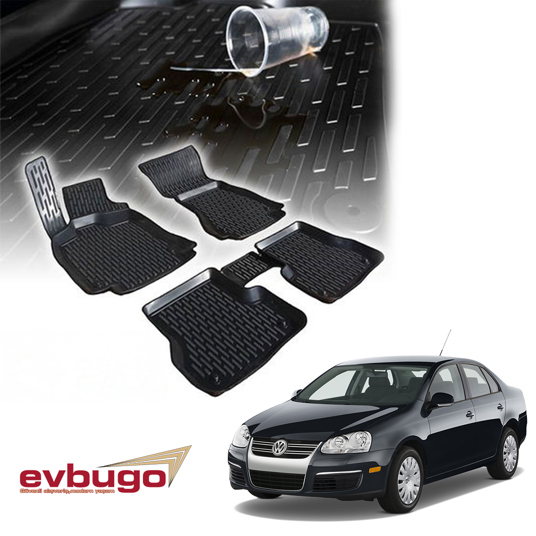 3D PASPAS SİYAH VOLKSWAGEN JETTA 2005--2011